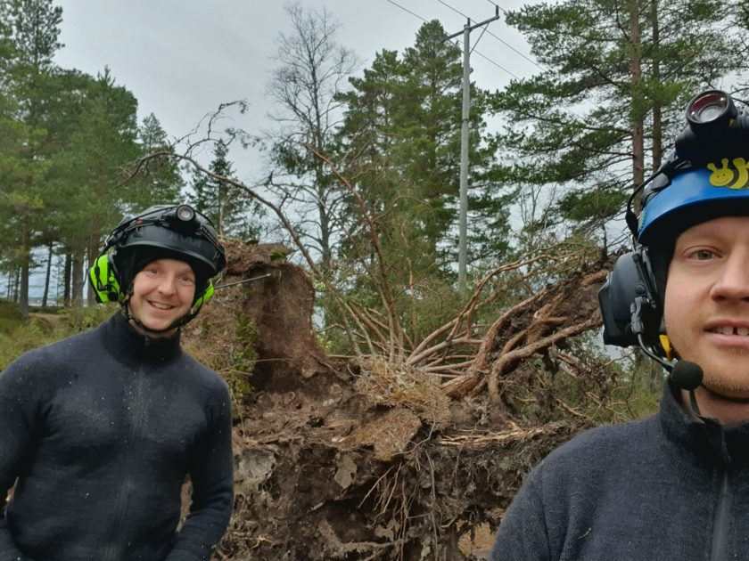 Olle och Jens på plats i Umeå