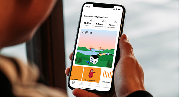 Vår nya app