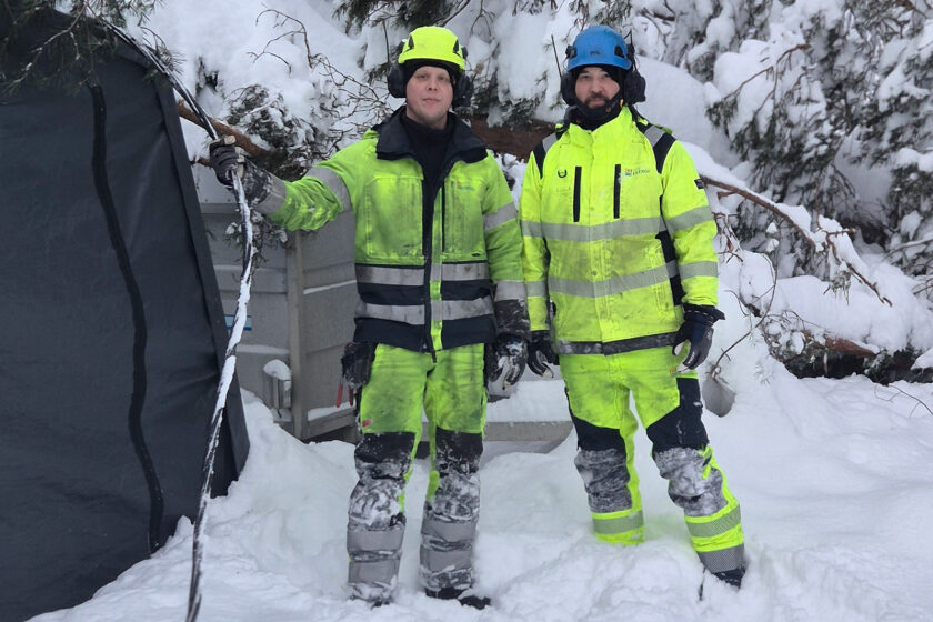 Andreas Bergvall och Johan Norberg i Falun