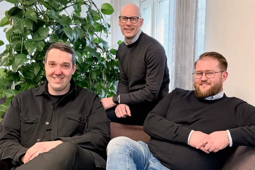 Porträttbild på våra tre kundansvariga rådgivare